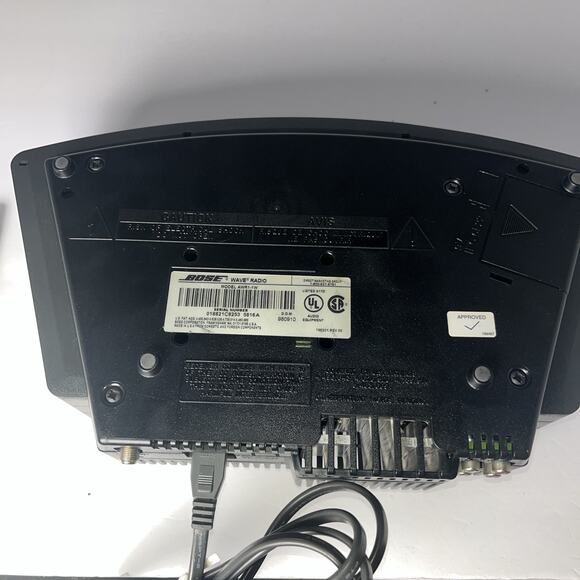 Bose Wave AWR1-1W AM/FM Alarm Radio AM/FM System Black #U1654 With Remote - Picture 7 of 7